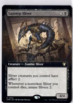 Lazotep Sliver NM/M* EXTENDED Commander Masters ENGLISH 0764 mtg -UnltdCards - Image 1