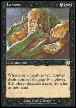 Larceny - Medium Play MTG Mercadian Masques - Image 1