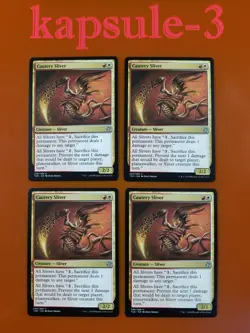 4x Cautery Sliver | Time Spiral Remastered | MTG Magic Cards - Image 1