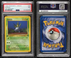 Oddish 1st Ed. Pokemon Jungle PSA 7 1999 1t5 - Image 3