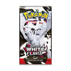 Pokemon White Flare Booster Pack TCG Factory Sealed New Scarlet And Violet - Image 1