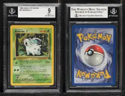 Nidoran F 1st Ed. Pokemon Jungle BGS 9 MINT 1999 3c7 - Image 3