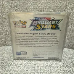 Pokemon TCG Sword & Shield Brilliant Stars Booster Box 36 Packs - Factory Sealed - Image 2