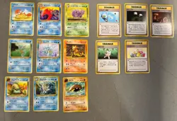 Japanese Pokemon Fossil Complete Common & Uncommon Set NM/LP - Image 2