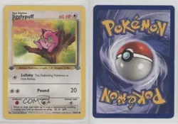 Jigglypuff 1st Ed. Pokemon Jungle #54 1999 0x7c - Image 3