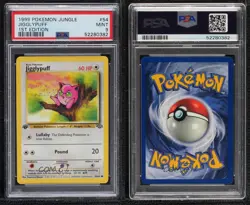 Jigglypuff 1st Ed. Pokemon Jungle PSA 9 MINT 1999 2f4 - Image 3