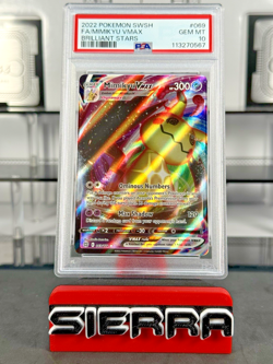 2022 POKEMON SWSH BRILLIANT STARS MIMIKYU VMAX 069/172 FULL ART - PSA 10 - Image 4