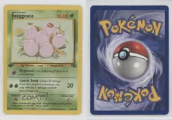 Exeggcute 1st Ed. Pokemon Jungle #52 1999 1t5 - Image 3