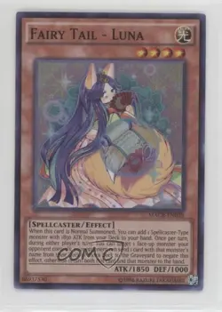 Fairy Tail - Luna 1st Ed. YuGiOh Maximum Crisis #MACR-EN038 00jz - Image 1