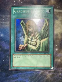 Graceful Charity SDP-040 Yugioh Starter Deck: Pegasus Super Rare NM LP - Image 5