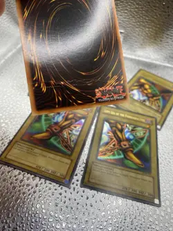 Yugioh! Exodia The Forbidden One Full Set LOB Head And Arm Creased - Image 4
