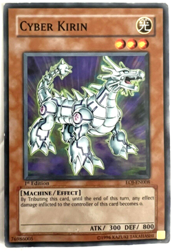 YuGiOh! - Cyber Kirin - EOJ-EN008 - 1st Edition - Common - Image 1