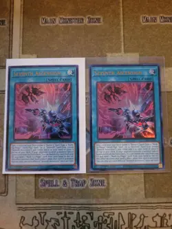 YUGIOH 2X SEVENTH ASCENSION RA04-EN098 ULTRA 1ST ED NM - Image 1