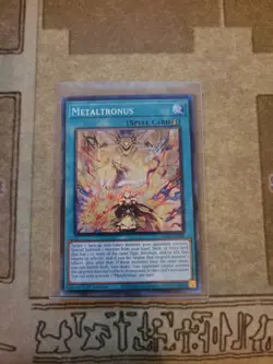 YUGIOH METALTRONUS RA04-EN100 COLLECTORS RARE 1ST ED NM - Image 1