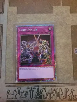 YUGIOH GOZEN MATCH RA04-EN134 PLATINUM RARE 1ST ED NM - Image 1