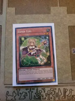 YUGIOH ESPER GIRL RA04-EN006 COLLECTORS RARE 1ST ED NM - Image 1