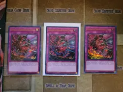YUGIOH 3X DESTRUCTIVE DARUMA KARMA CANNON RA04-EN103 ULTRA 1ST ED NM - Image 1