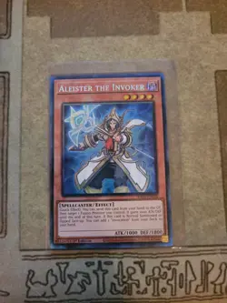 YUGIOH ALEISTER THE INVOKER RA04-EN024 COLLECTORS RARE 1ST ED NM ALT ART - Image 1