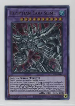 Egyptian God Slime (UR) 1st Ed. YuGiOh Legendary Duelists: Rage of RA 1k8t - Image 1