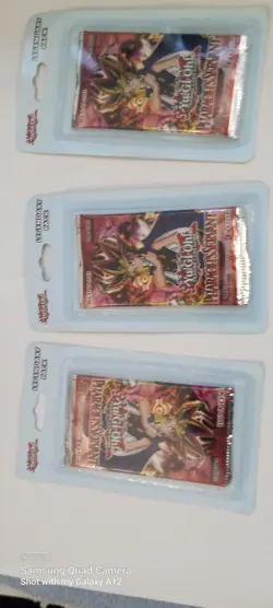 Sealed Yugioh Pharaoh’s Servant (PSV) Blister Pack Legendary Pack 2017 Lot Of 3 - Image 1