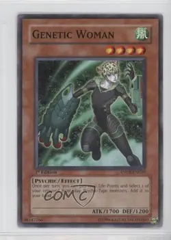Genetic Woman 1st Ed. YuGiOh Ancient Prophecy #ANPR-EN030 2009 8tn - Image 1