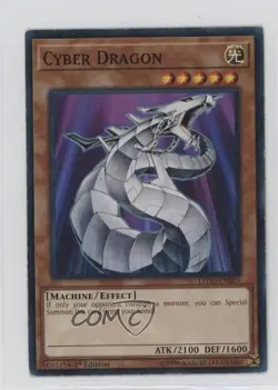 Cyber Dragon 1st Ed. YuGiOh Legendary Decks #LEDD-ENB01 3g6 - Image 1
