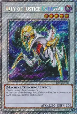 Platinum Secret Rare Rarity, Quarter Century RA01-RA04, PSR Yugioh TCG - Image 5