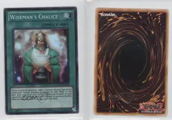 SR - Wiseman's Chalice Unlimited YuGiOh Duelist Revolution #DREV-EN060 2010 8tn - Image 3