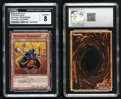 Magical Merchant 1st Ed. YuGiOh Star Pack 2014 CGC 8 0do3 - Image 3