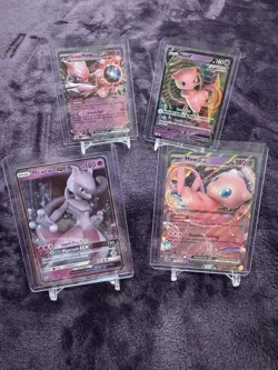 Pokemon TCG Mewtwo & Mew Card Lot - Image 1
