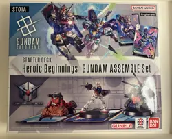 Gundam Card Game Start Deck ST01A Gundam Assemble Set Heroic Beginnings 2025 - Image 1
