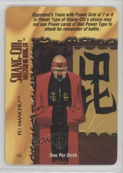 1997 Marvel Overpower Collectible Card Game - Classic Set Shang Chi #HE 0c41 - Image 1