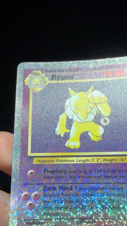 Hypno Reverse Holo Pokemon Card Legendary Collection 25/110 Ungraded LP+ - Image 2