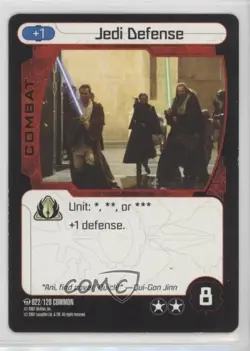 2007 Star Wars: Pocket Model Trading Card Game Jedi Defense #022 05v0 - Image 1
