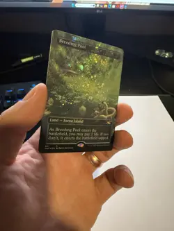 FOIL BREEDING POOL (BORDERLESS) (GALAXY FOIL) Unfinity Magic MTG MINT CARD - Image 5