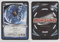 2012 Monsuno Trading Card Game Airswitch #60A 05v0 - Image 3
