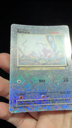 Rattata Reverse Holo Pokemon Card Legendary Collection 89/110 Ungraded LP - Image 2