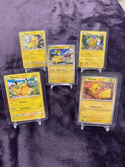 Pokemon TCG Pikachu Card Lot - Image 1