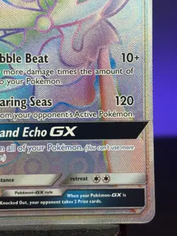 Primarina GX 149/145 Guardians Rising Full Art Secret Rare Holo Pokemon Card LP - Image 4