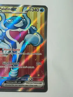 Palafin EX 193/167 Twilight Masquerade Full Art Ultra Rare Pokemon Card NM - Image 3