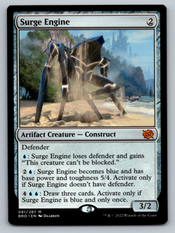 Surge Engine 081/287 M Regular - MTG The Brothers' War (BRO) - Image 1