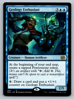 Geology Enthusiast 289 R - MTG The Brothers' War Regular - Image 1