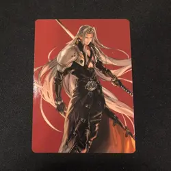MTG Final Fantasy Art Series Sephiroth, Fabled Soldier x1 NM Art Card - Image 1