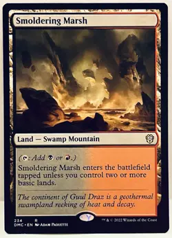Smoldering Marsh -#234-MTG-Commander: Dominaria United-Regular-NM - Image 1