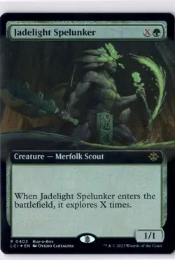 Jadelight Spelunker NM* FOIL PROMO The Lost Caverns Of Ixalan mtg -UnltdCards - Image 1