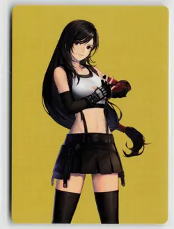 MTG Final Fantasy Art Series Tifa, Martial Artist x1 NM Art Card - Image 1