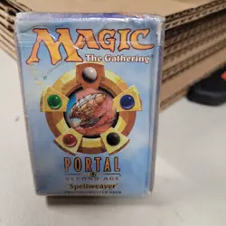 Magic The Gathering PORTAL SECOND AGE SPELLWEAVER New Sealed Theme Deck MTG - Image 1