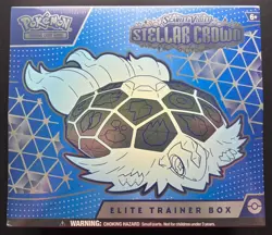 Pokemon TCG Stellar Crown Elite Trainer Box ETB Brand New Factory Sealed - Image 1