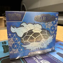 Pokemon TCG Stellar Crown Elite Trainer Box ETB Brand New Factory Sealed - Image 1