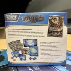 Pokemon TCG Stellar Crown Elite Trainer Box ETB Brand New Factory Sealed - Image 3